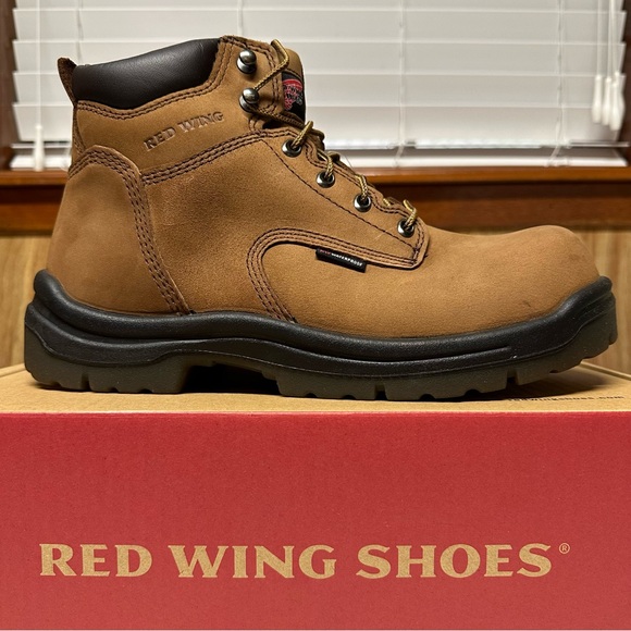 Red Wing 2240 King Toe® Men's 6-inch
Waterproof Safety Toe Boot - Picture 2 of 12